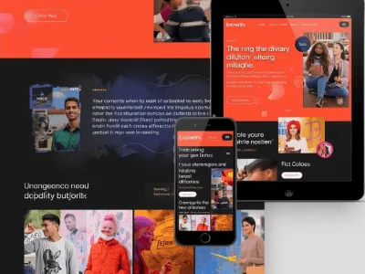 Screendesign Website