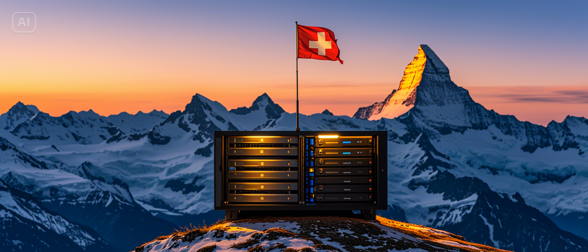 Deine Daten bleiben in der Schweiz